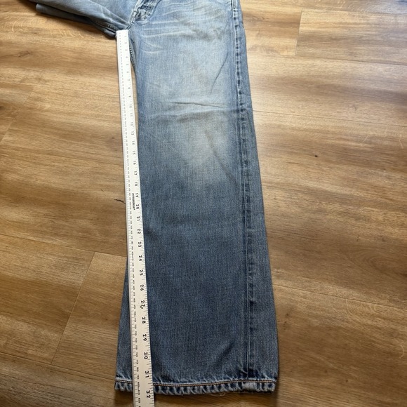 Vintage Diesel Levan Jeans Men 33x32 Blue Relaxed Straight Leg Baggy Italy Y2K - Picture 10 of 12